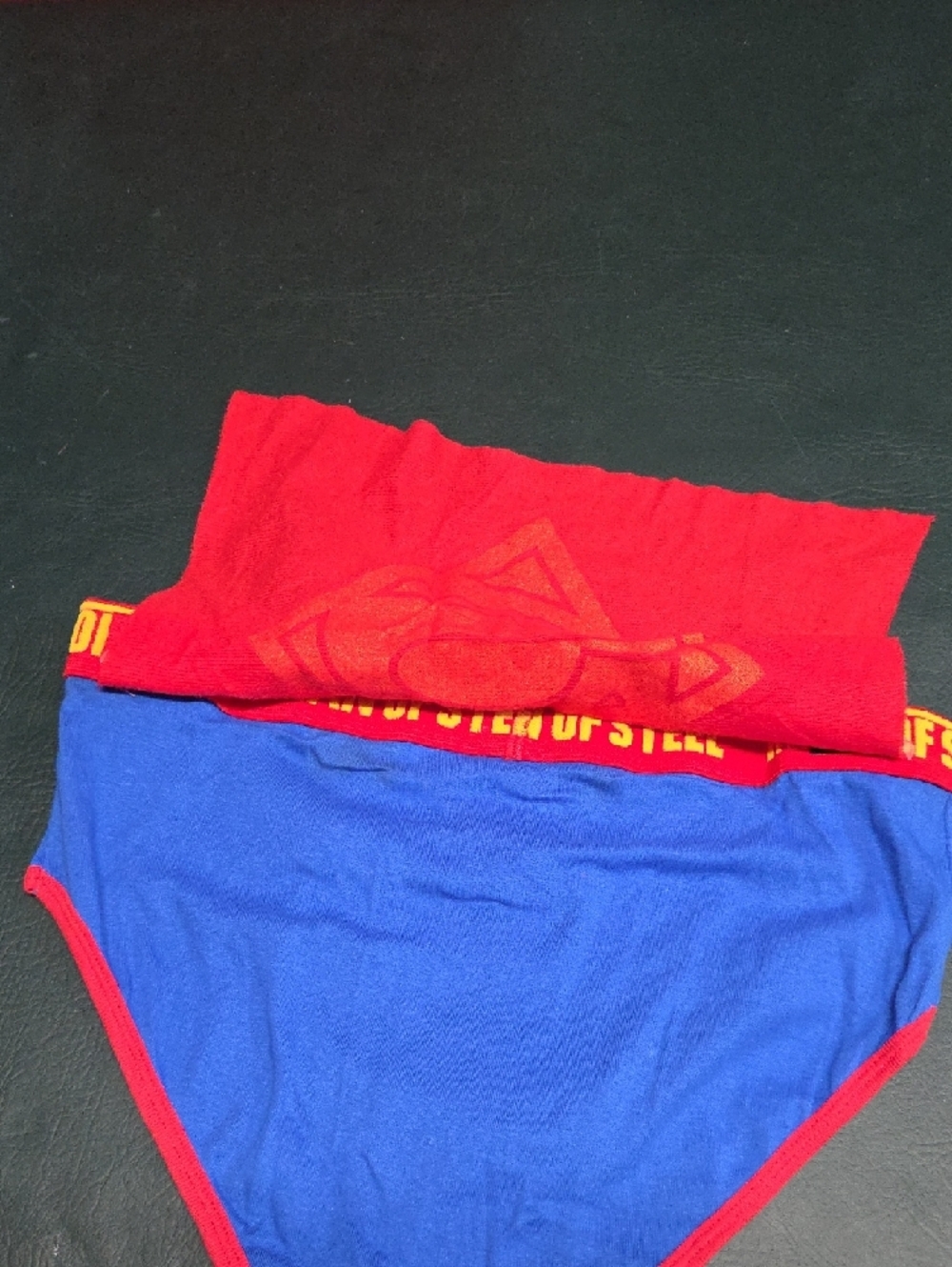 **DC Comics Blue & Red Superman 'Man of Steel' Briefs** - Picture 3 of 5